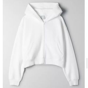 Aritzia TNA COZYAF PERFECT ZIP-UP HOODIE